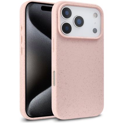Mobigear Bio iPhone 18 Pro Hoesje Eco Friendly Backcover - Roze