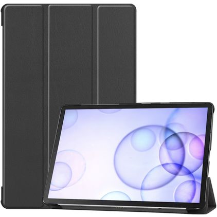 Mobigear Tri-Fold Samsung Galaxy Tab S6 Hoes Bookcase - Zwart