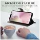 Mobigear Butterfly iPhone 16e Hoesje Bookcase Portemonnee - Grijs