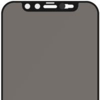Dual-privacy Panzerglass screenprotector