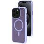 Mobiparts Hardcover iPhone 15 Pro Max MagSafe Hoesje Hardcase Backcover - Satin Lila