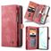 Caseme 008 Samsung Galaxy S20 Plus Hoesje Uitneembare 2in1 Bookcase Portemonnee - Rood