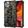 Mobigear Armor Stand iPhone 13 Pro Max Hoesje Hardcase Backcover Shockproof met Standaard - Groen