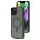 Mobiparts Hardcover iPhone 14 Plus MagSafe Hoesje Hardcase Backcover - Satin Green