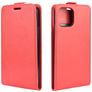 Mobigear iPhone 12 Hoesje Flipcase - Rood