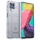 Mobigear Rugged Shield Samsung Galaxy M53 Hoesje Flexibel TPU Backcover Shockproof - Grijs