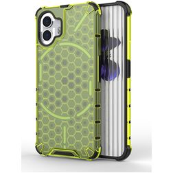 Mobigear Honeycomb Nothing Phone (2) Hoesje Hardcase Backcover Shockproof - Groen