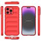 Mobigear Bumpy iPhone 15 Pro Max Hoesje Flexibel TPU Backcover - Charcoal