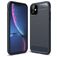 Mobigear Brushed Slim iPhone 11 Hoesje Flexibel TPU Backcover - Marineblauw