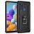 Mobigear Armor Ring Samsung Galaxy A21s Hoesje Hardcase Backcover Shockproof met Ringhouder - Zwart