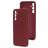 Mobiparts Samsung Galaxy A34 Siliconen Hoesje Backcover - Plum Red