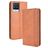 Mobigear Sensation Realme 8 Pro Hoesje Bookcase Portemonnee - Cognac