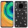 Mobigear Glitter Huawei Mate 30 Hoesje Hardcase Backcover - Zwart