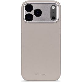 Decoded iPhone 17 Pro Max Hoesje Echt Leer Backcover Shockproof - Solid Clay