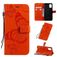 Mobigear Butterfly Samsung Galaxy A71 Hoesje Bookcase Portemonnee - Oranje