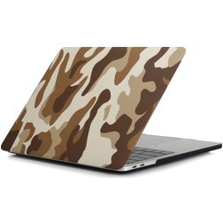Mobigear Design MacBook Pro 16 Inch (2019-2020) Hoes Hardshell Laptopcover MacBook Case - Desert Camauflage - Model A2141