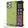 Mobigear Honeycomb iPhone 13 Pro Hoesje Hardcase Backcover Shockproof - Groen