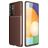 Mobigear Racing Samsung Galaxy A82 5G Hoesje Flexibel TPU Backcover - Bruin