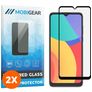 Mobigear Premium HTC Desire 21 Pro Glazen Screenprotector - Case Friendly - Zwart (2-Pack)