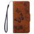 Mobigear Butterfly iPhone SE (2022) Hoesje Bookcase Portemonnee - Bruin