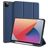 Dux Ducis Domo iPad Pro 12.9 Inch (2021) Hoes Bookcase + Stylus Houder - Blauw