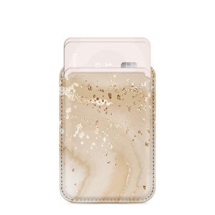 MIO Pasjeshouder - 3 Pasjes - MagSafe Compatible - Gold Marble