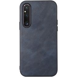 Mobigear Excellent Sony Xperia 1 V Hoesje Hardcase Backcover - Blauw