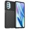 Mobigear Groove Motorola Moto G51 5G Hoesje Flexibel TPU Backcover - Zwart