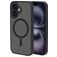 Mobiparts Hardcover iPhone 16 MagSafe Hoesje Hardcase Backcover - Satin Black