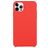 Mobigear Rubber Touch iPhone 15 Pro Max Siliconen Hoesje Backcover - Rood