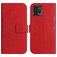 Mobigear Sunflower Motorola Moto G72 Hoesje Bookcase Portemonnee - Rood