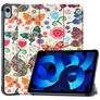 Mobigear Tri-Fold iPad 10 (2022) Hoes Bookcase - Vlinder