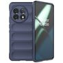 Mobigear Bumpy OnePlus 11 Hoesje Flexibel TPU Backcover - Donkerblauw