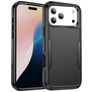 Mobigear Ultra Tough iPhone 17 Pro Max Hoesje Hardcase Backcover Shockproof - Zwart