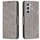 Mobigear Excellent Samsung Galaxy S24 Hoesje Bookcase Portemonnee - Grijs