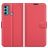 Mobigear Classic Motorola Moto G60 Hoesje Bookcase Portemonnee - Rood