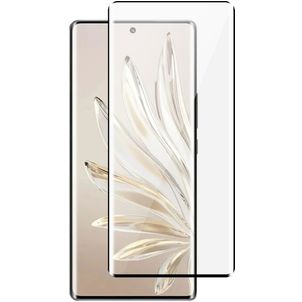 Mobigear Premium HONOR 70 Glazen Screenprotector - Case Friendly - Zwart