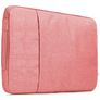 Mobigear Denim Zipper Laptop Sleeve (max 23 cm x 31 cm) Laptop hoes - Magenta
