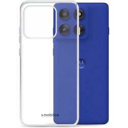 Mobilize Gelly Doorzichtig Motorola Edge 60 Pro Hoesje Flexibel TPU Backcover - Transparant