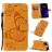 Mobigear Butterfly iPhone 11 Hoesje Bookcase Portemonnee - Cognac