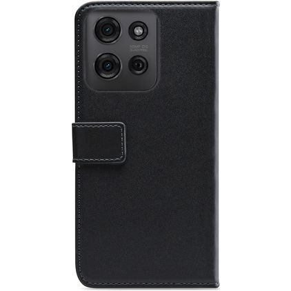 Mobilize Classic Gelly Wallet Motorola Moto G75 Hoesje Bookcase Portemonnee - Zwart