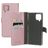 Mobiparts Saffiano Wallet Samsung Galaxy A42 Hoesje Bookcase Portemonnee - Roze