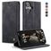 CaseMe 013 iPhone 17 Hoesje Bookcase Portemonnee - Zwart