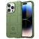 Mobigear Rugged Shield iPhone 15 Pro Max Hoesje Flexibel TPU Backcover Shockproof - Groen