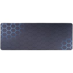 Mobigear Anti-Slip Honeycomb Muismat - 60 x 30 CM - Zwart
