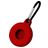 Mobigear Circle Key Apple AirTag Hoesje Flexibel TPU Sleutelhanger - Rood