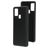 Mobiparts Samsung Galaxy A21s Siliconen Hoesje Backcover - Zwart