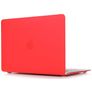Mobigear Matte MacBook Air 11 Inch (2010-2016) Hoes Hardshell Laptopcover MacBook Case - Rood - Model A1370 / A1465
