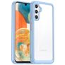 Mobigear Crystal Samsung Galaxy A14 Hoesje Hardcase Backcover - Transparant / Blauw