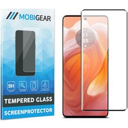 Mobigear Premium Motorola Edge 50 Ultra Glazen Screenprotector - Case Friendly